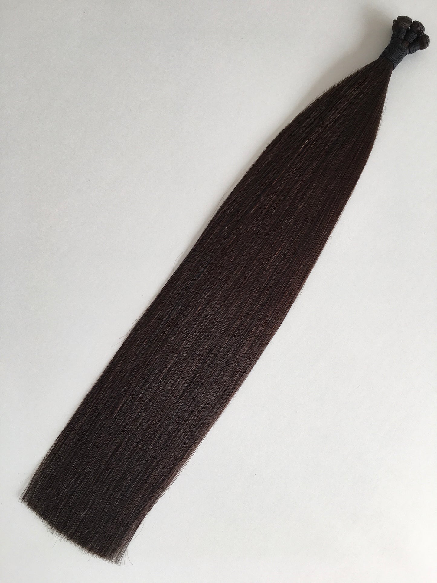 22inch 100g 5 wefts #2 Espresso Brown Rich Dark Brown Genius Wefts In Stocks
