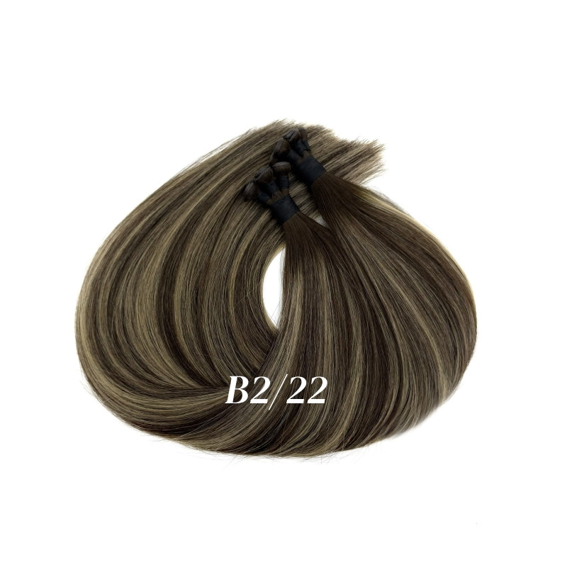 22 inch Hand Tied Wefts 100g Comes in 5 wefts