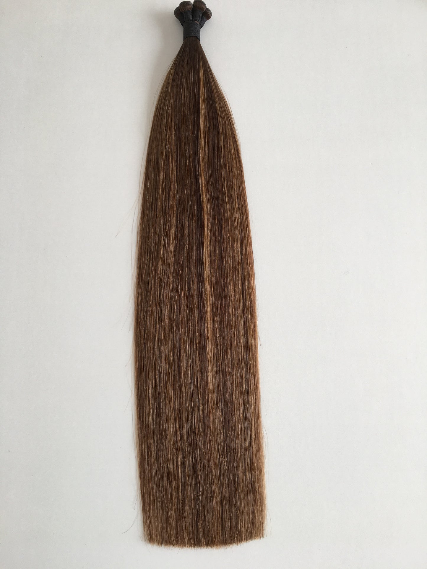 22inch 100g 5 wefts B4/8 Genius Wefts In Stocks 100% Human Hair Double Drawn No Tangle No Shed Cuticle Intact