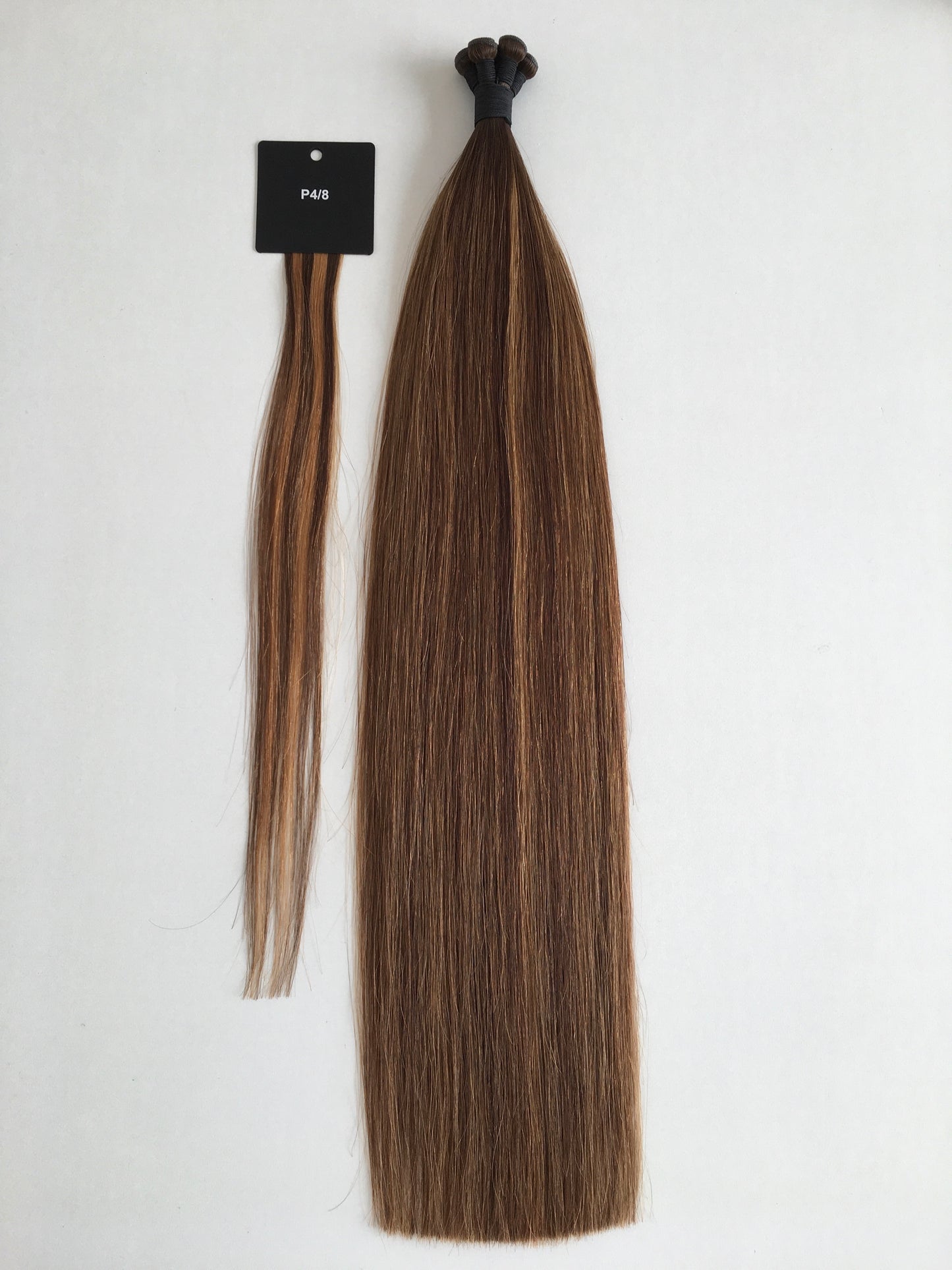 22inch 100g 5 wefts B4/8 Genius Wefts In Stocks 100% Human Hair Double Drawn No Tangle No Shed Cuticle Intact