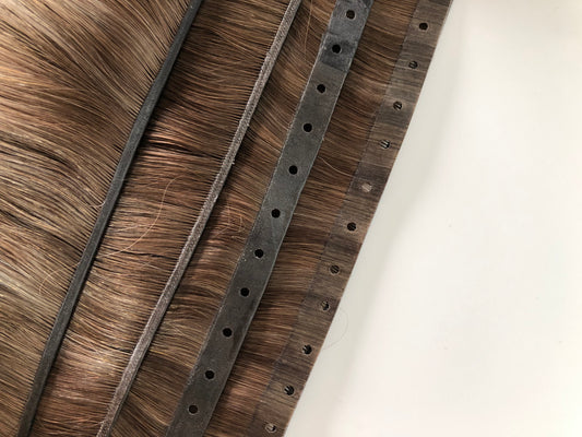 Butterfly Wefts Hair Samples XO wefts 14inch available Russian Human Hair Blonde Dark Colors