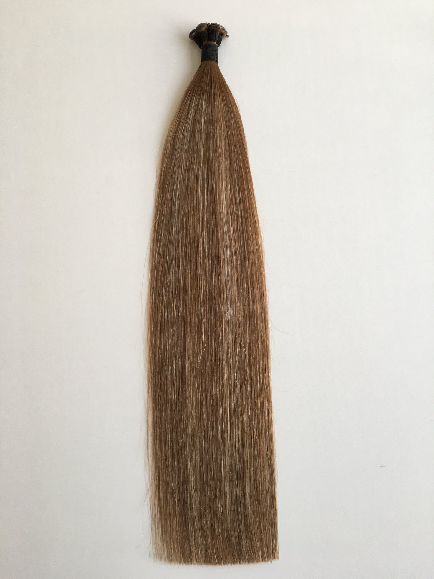 22inch 100g 5 wefts B6/22 Chestnut Blonde Golden Brown Honey Brown Genius Wefts In Stocks 100% Human Hair Double Drawn No Tangle No Shed Cuticle Intact