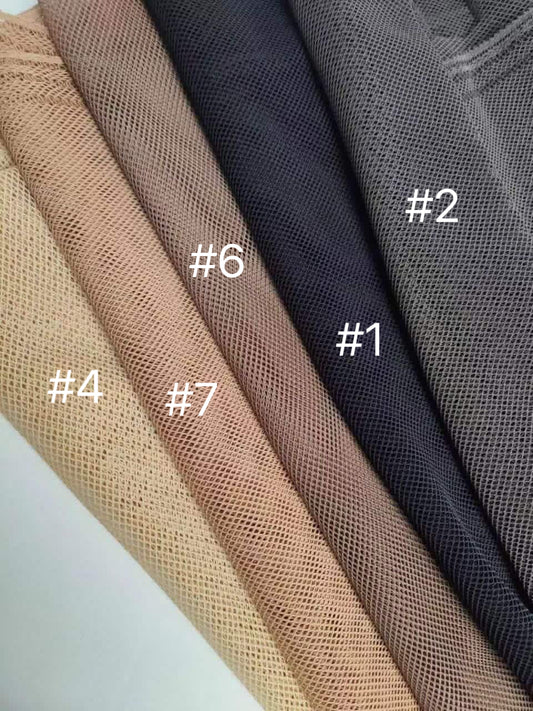 Stretchy Mesh Stretchy Net 2mm Holes 1 Yard * 1 Yard for Hair Extensions Butterfly Wefts Mesh Integrity