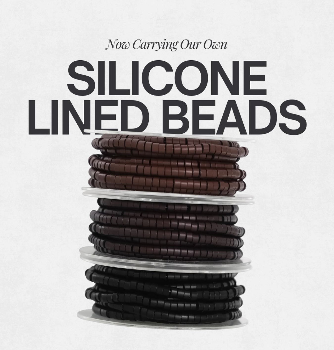 Pro-loaded Silicone Lined Micro Beads 7 Colors are Available 1000 Pieces One Roll