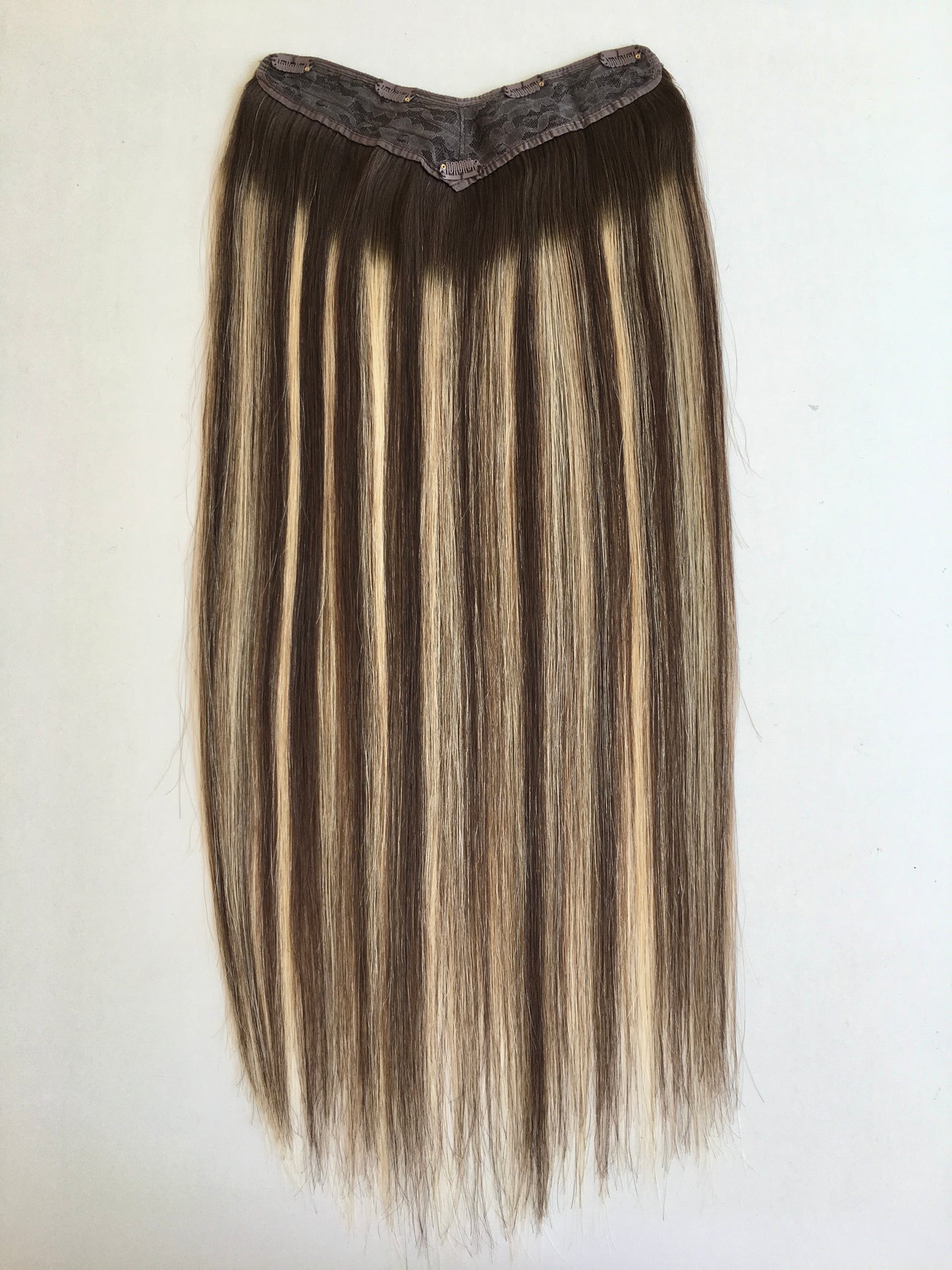 V Shape Clip in hair -- 24inch 150g B2/22 V shape clip in Human Hair Easy to apply and remove on your own