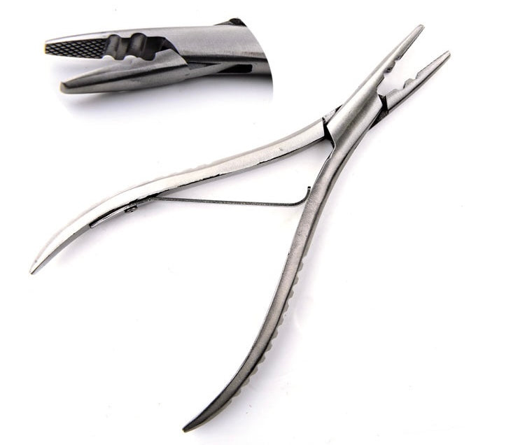Hair extension pliers stainless steel hair extension pliers stainless steel hair extension pliers