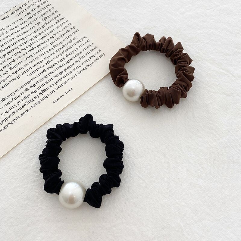 Hair ties,High-elastic all-match black high-elastic hair ring personality hair ring tie hair ponytail