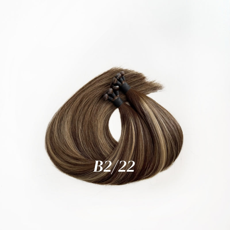 22 inch Hand Tied Wefts 100g Comes in 5 wefts