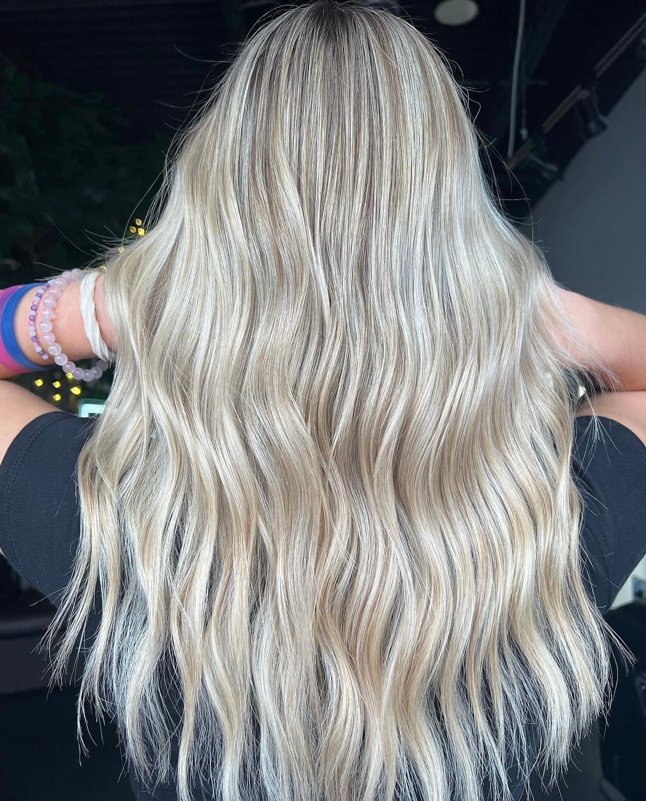 Genius Wefts 100g 22inch B16A/60A Rooted Ash Blonde 100% Human Hair Double Double Cuticle Intact Hair