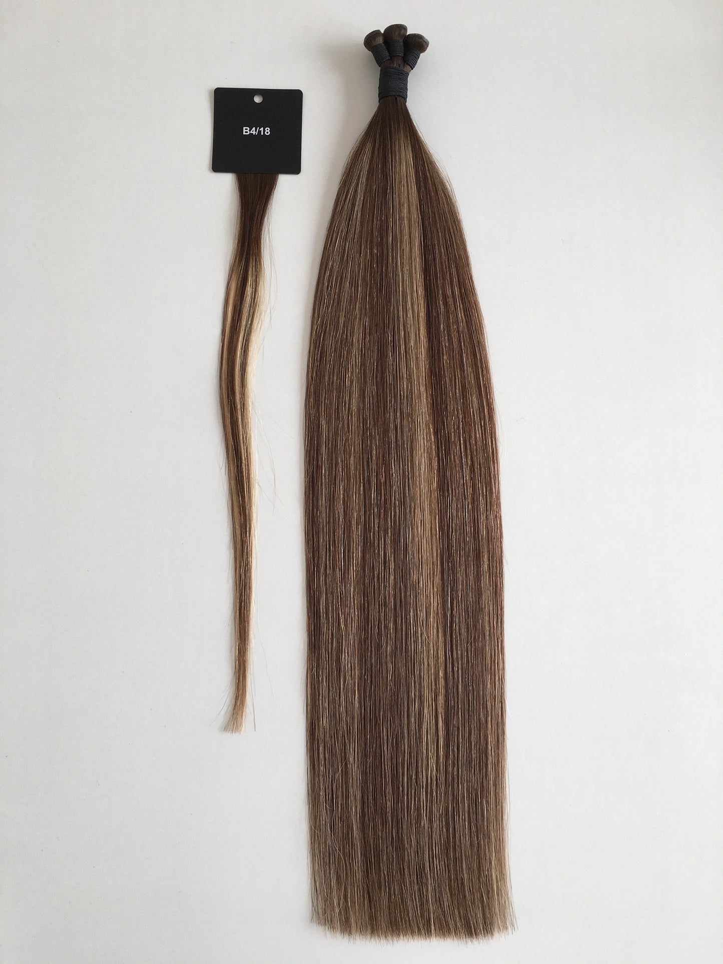 22inch 100g 5 wefts B4/18 Genius Wefts In Stocks 100% Human Hair Double Drawn No Tangle No Shed Cuticle Intact