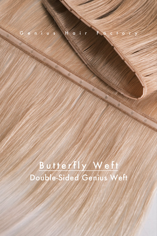 New Trend Butterfly Wefts XO Wefts No Glue Heat 14inch to 30inch Hair Available No tangle No Shed Russian Hair Contact me for Your Own Customized Color