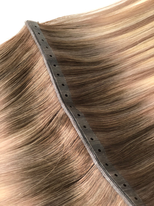 Butterfly Wefts XO wefts 14inch to 30inch available Russian Human Hair Blonde Dark Colors