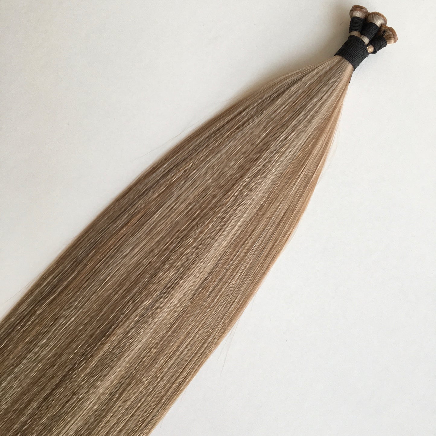 22inch 100g 5 wefts P9A/60 Genius Wefts In Stocks 100% Human Hair Double Drawn No Tangle No Shed Cuticle Intact