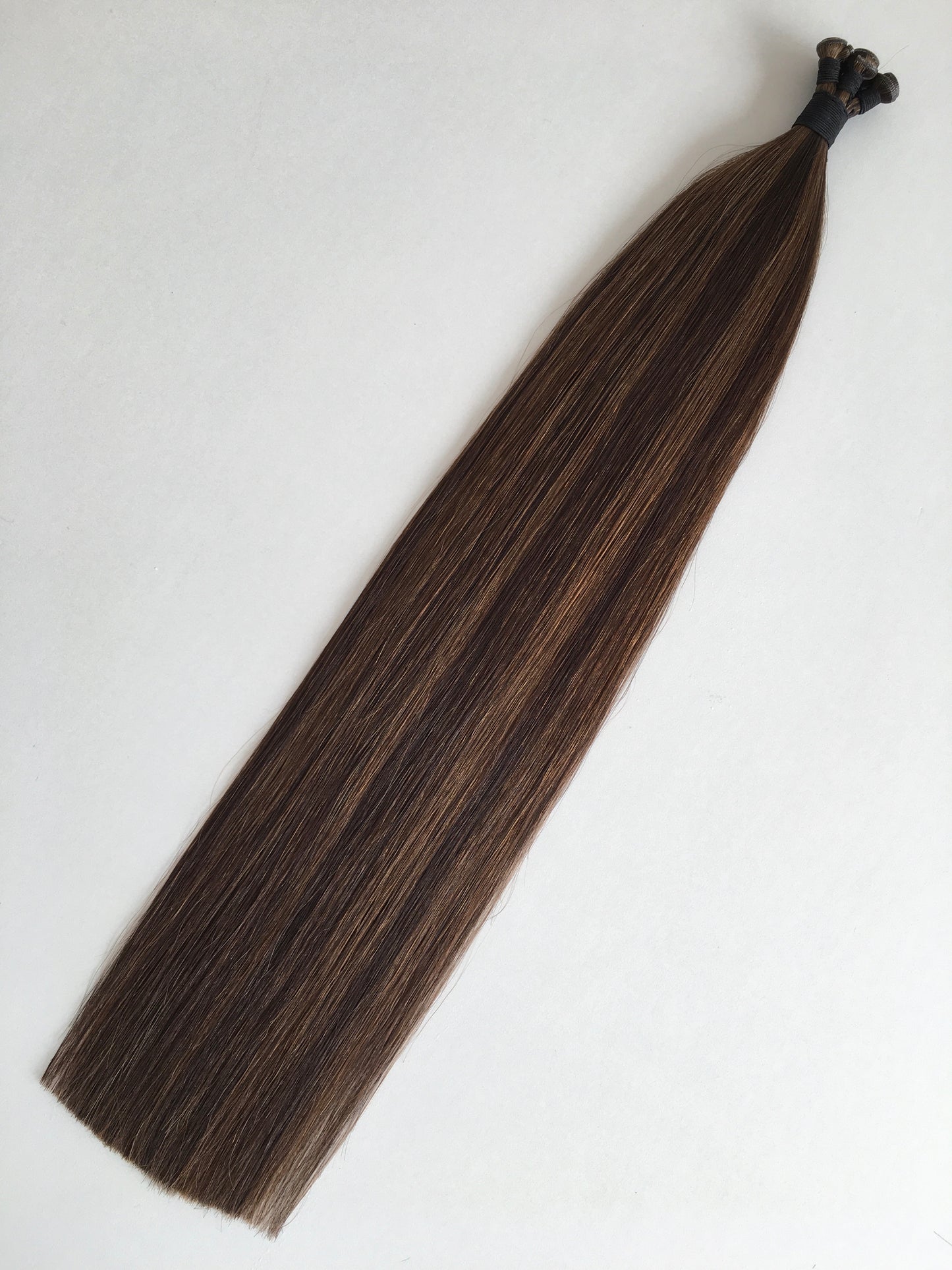 22inch 100g 5 wefts P2/6 Genius Wefts In Stocks 100% Human Hair Double Drawn No Tangle No Shed Cuticle Intact