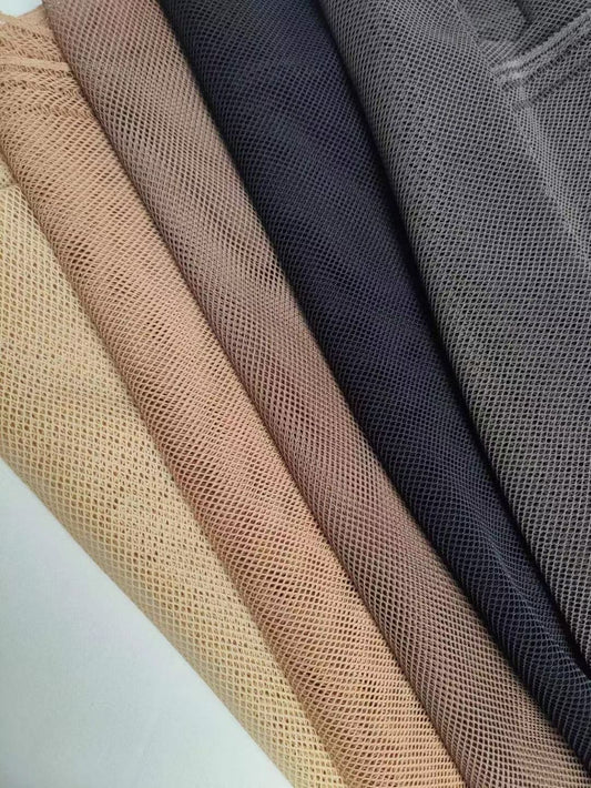 Stretchy Mesh Stretchy Net 2mm Holes 1 Yard * 1 Yard for Hair Extensions Butterfly Wefts Mesh Integrity