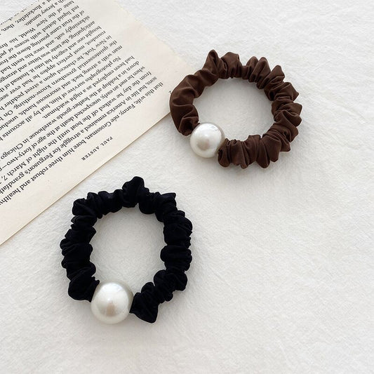 Hair ties,High-elastic all-match black high-elastic hair ring personality hair ring tie hair ponytail
