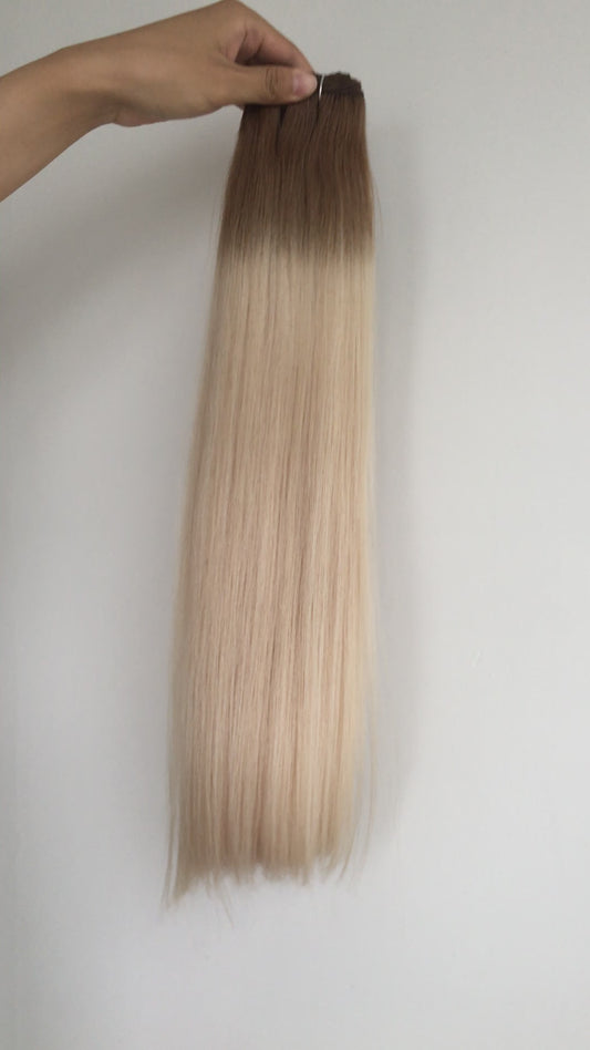Add Volume and Length -- Machine Wefts Volume Wefts Double Drawn Russian Hair with Cuticle Intact